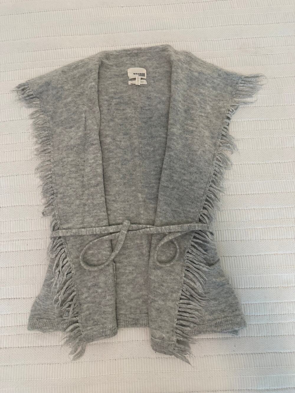 Wilfred Free XS Alpaca/Wool Blend Knit Vest